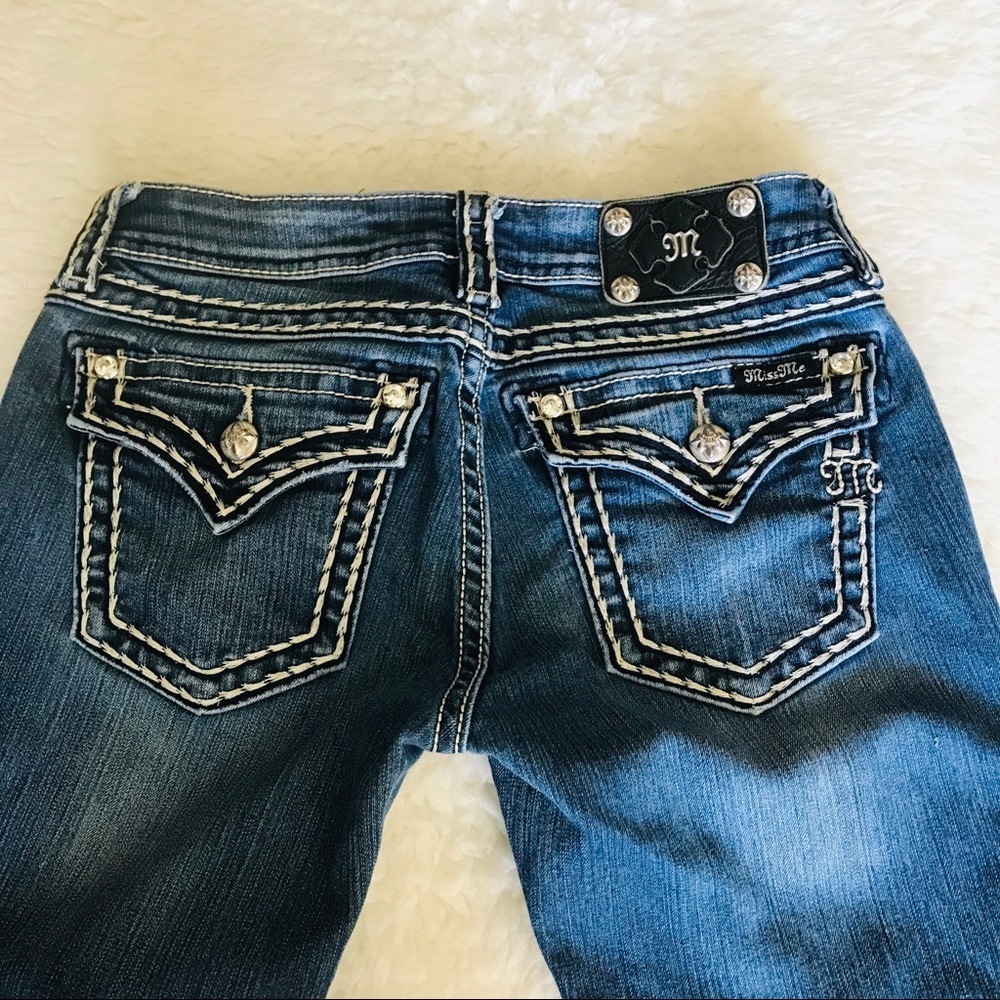 Miss Me Cropped Skinny Capri Jeans size 28